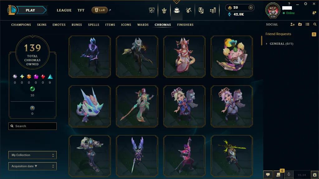 🌎EUNE🏆New Season S15 🎨 Skins +280 🏆Bronze 3 -Platinum 4 Flex ✅HandMade ✅Full Champions⭐ LVL 536 ✅ Full Recovery Info 🚀instant delivery